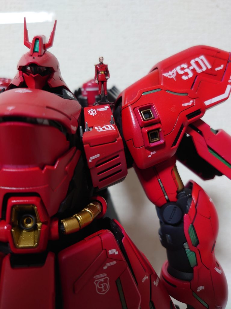 キャスバル様も塗り分けました。