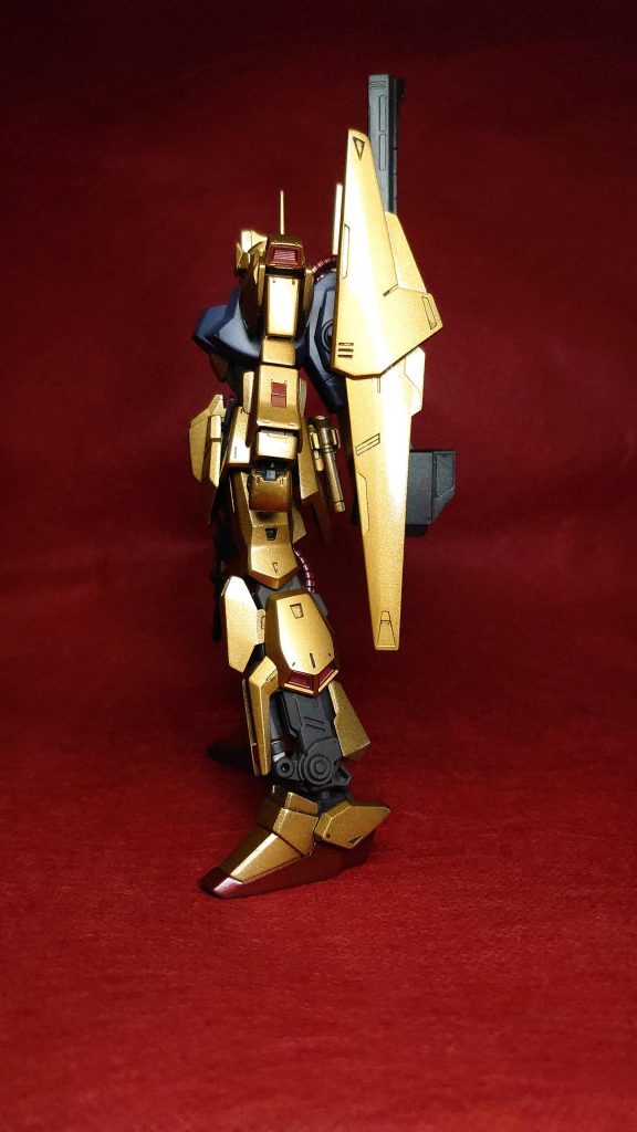 サイドビュームーバブルフレームはセミグロスで説明書のレシピで塗装脚部シリンダーはメタルアイアンで塗装。