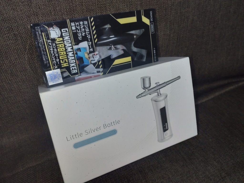 初のエアーブラシ塗装エフェクトも塗装して後ほど更新しようと思います〜！