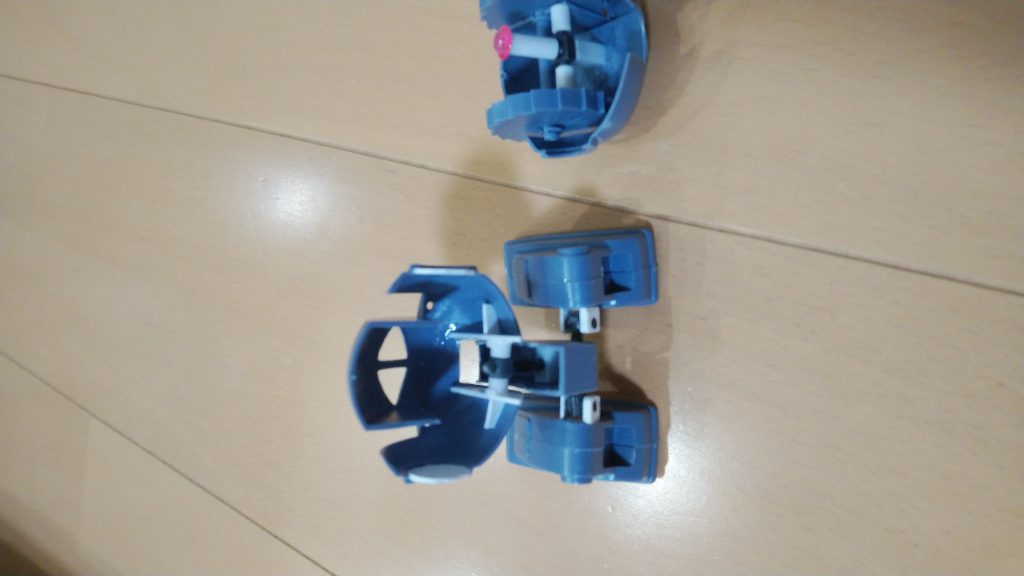 全身ポリキャップ化工作中