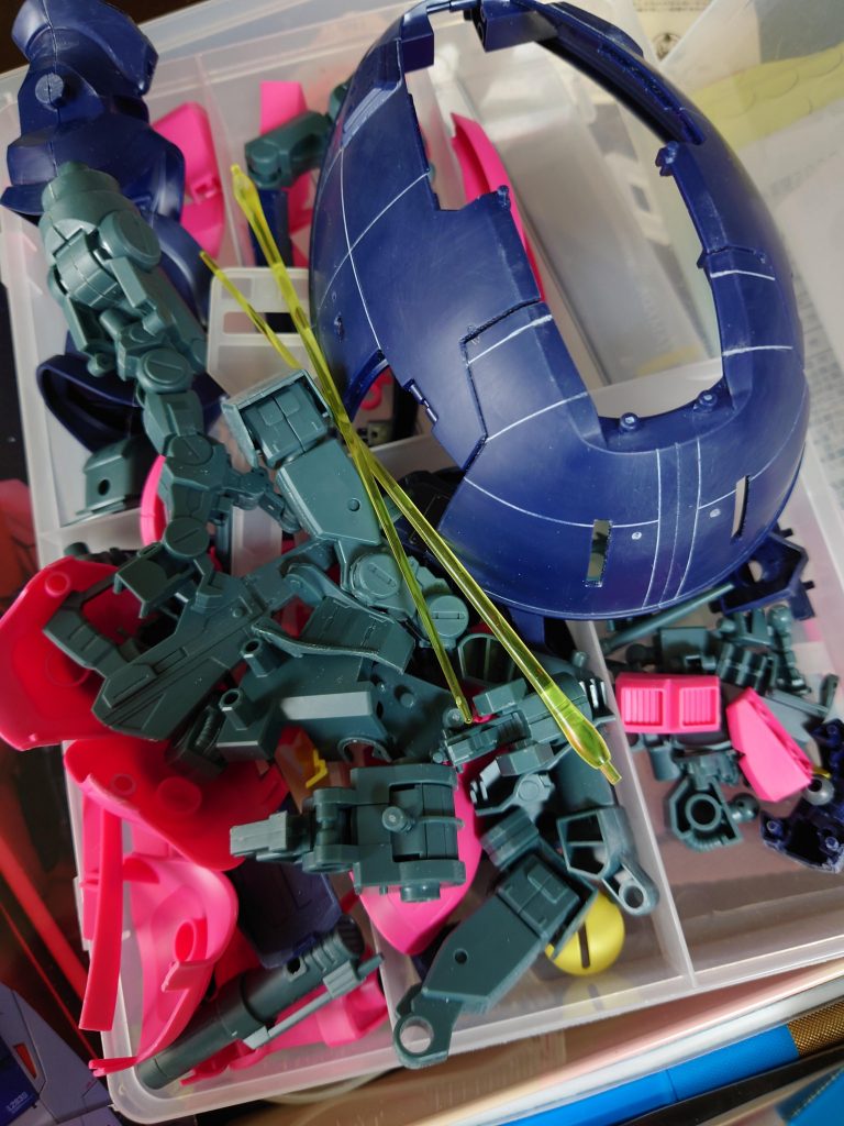 一生懸命ヤスッて洗浄作業