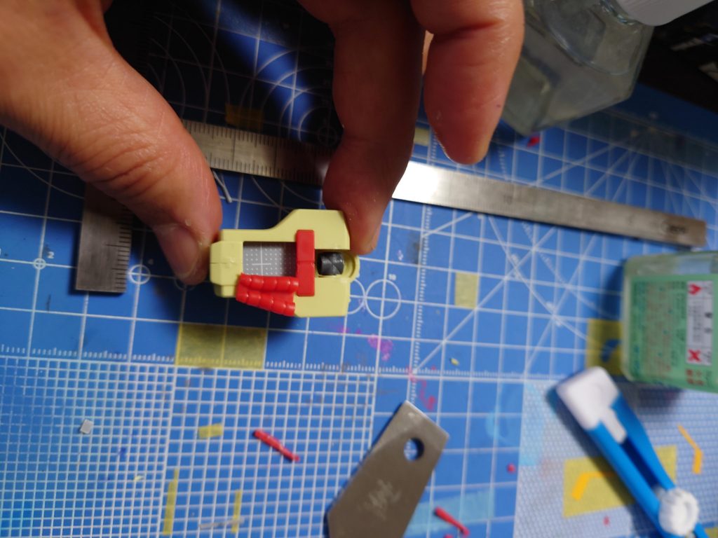 こんな感じで、後ハメできるようにしました。