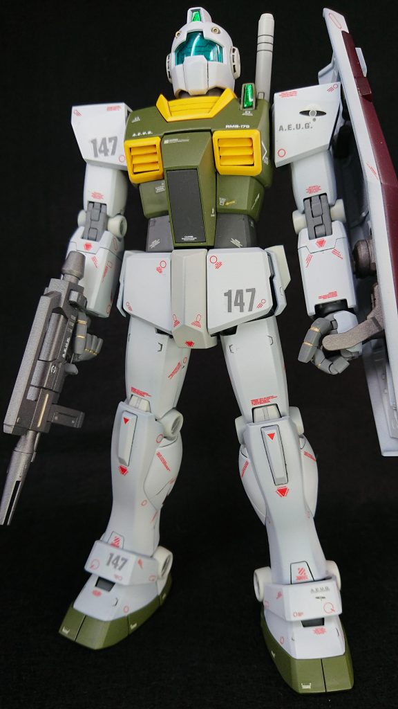 キットはいつも通りに無改修で表面処理に力を入れてます。