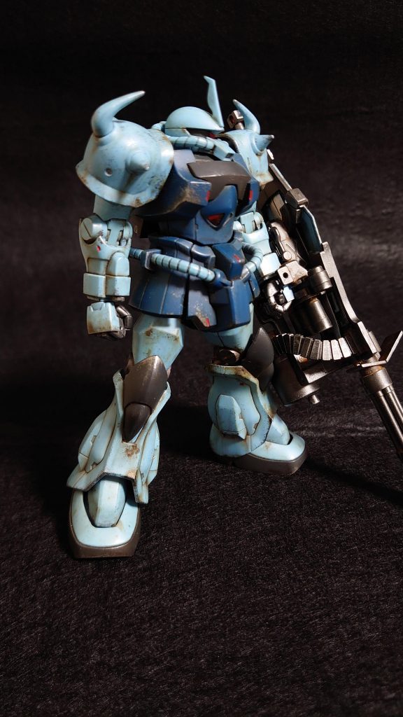 グフカスタム　HG–3枚目/制作者：wat798