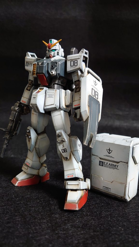 陸戦型ガンダム　HGUC–2枚目/制作者：wat798