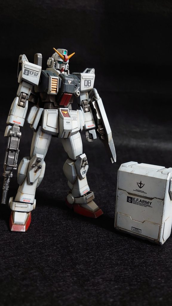 陸戦型ガンダム　HGUC–3枚目/制作者：wat798