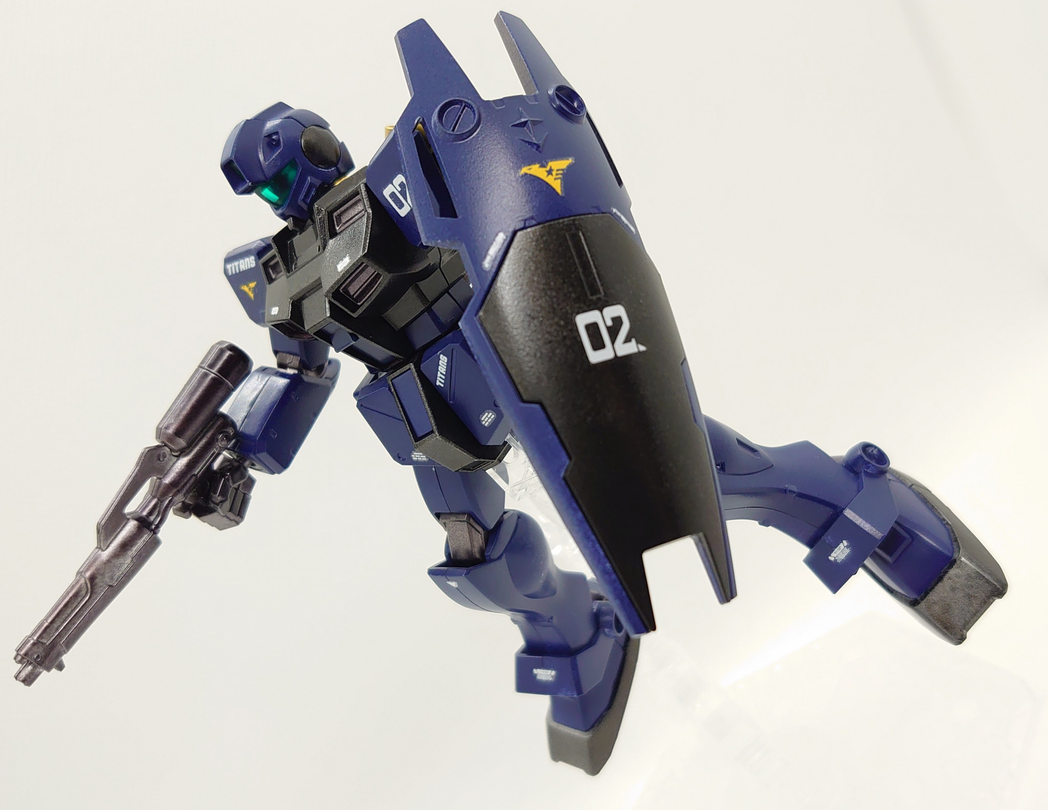 日本限定モデル】 HGUC Ver. ジム・コマンド(宇宙仕様)ティターンズ 