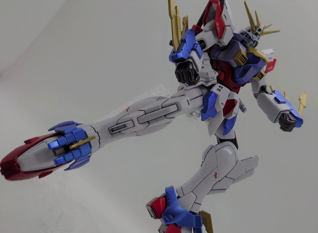 HGGBB4 ブレイジングガンダム 『ゴッドガンダムリスペクトカラーVer.』–3枚目/制作者：早摘みレモン