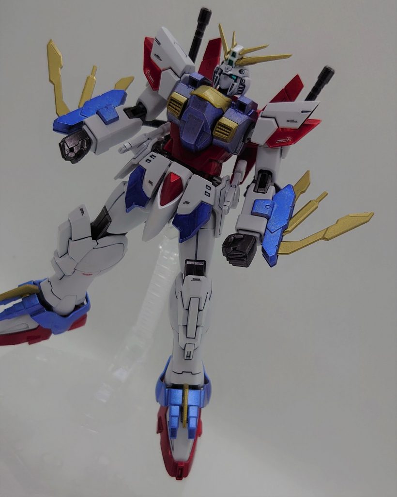 HGGBB4 ブレイジングガンダム 『ゴッドガンダムリスペクトカラーVer.』–5枚目/制作者：早摘みレモン
