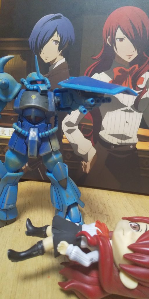 :5連装フィンガーマシンガン発砲だ！