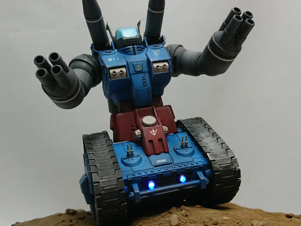 ガンタンクジオラマ–3枚目/制作者：つしま