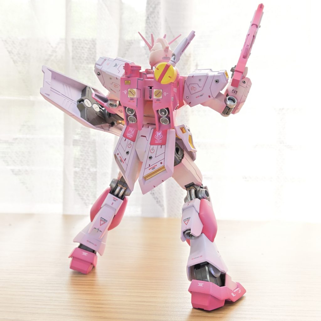 ピンク・νガンダム[EG]–3枚目/制作者：jigen