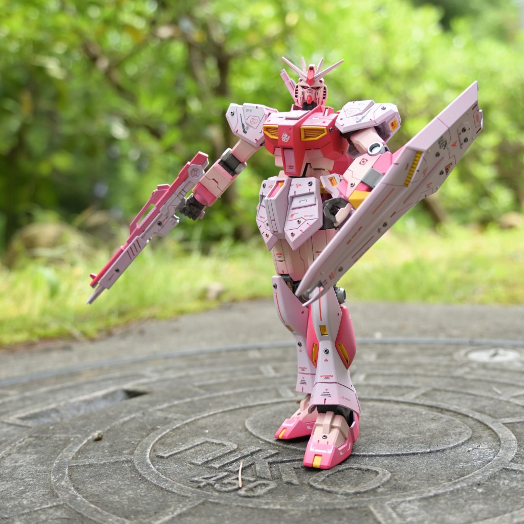 ピンク・νガンダム[EG]–6枚目/制作者：jigen