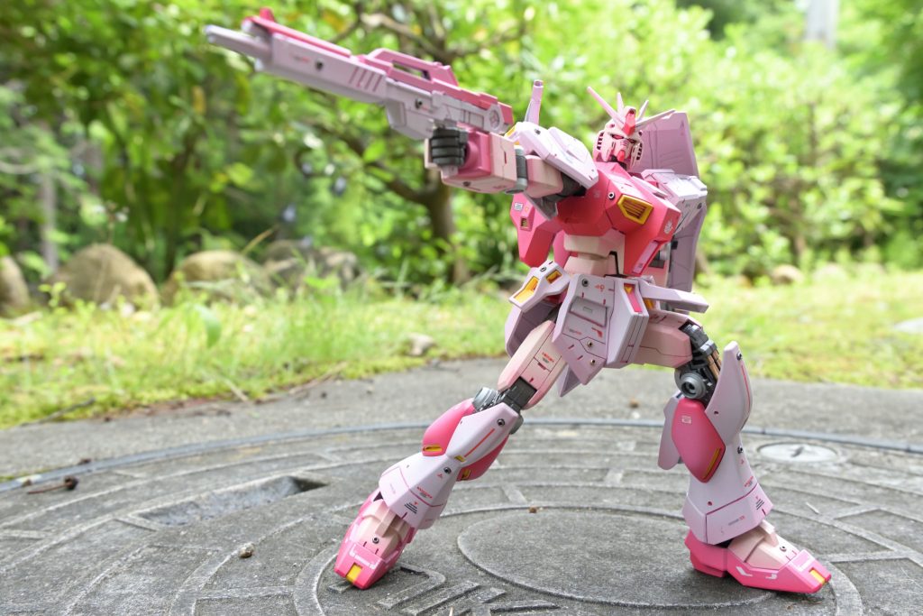 ピンク・νガンダム[EG]–4枚目/制作者：jigen