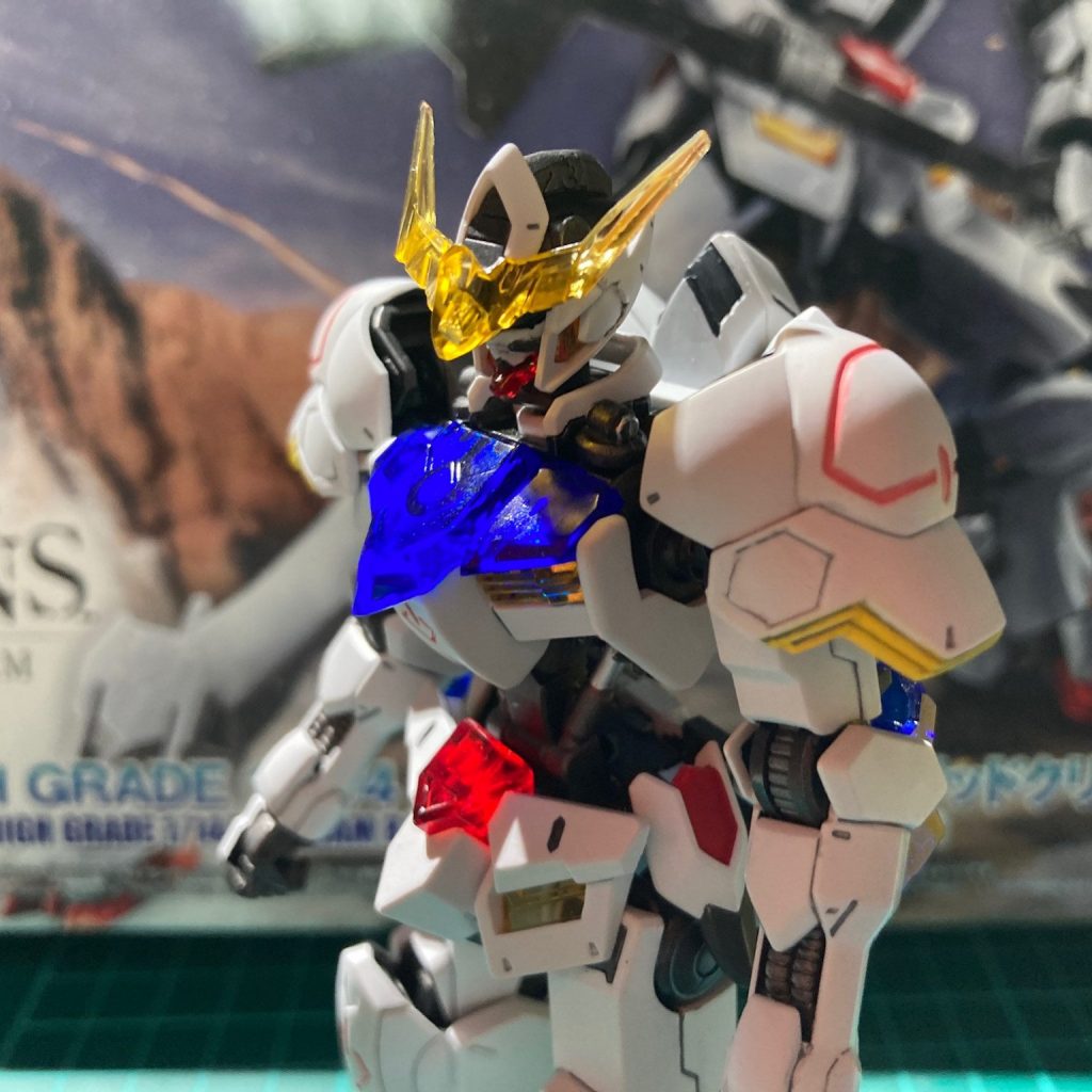 HG ガンダムバルバトス（ソリッドクリア）｜がしゅーさんのガンプラ 