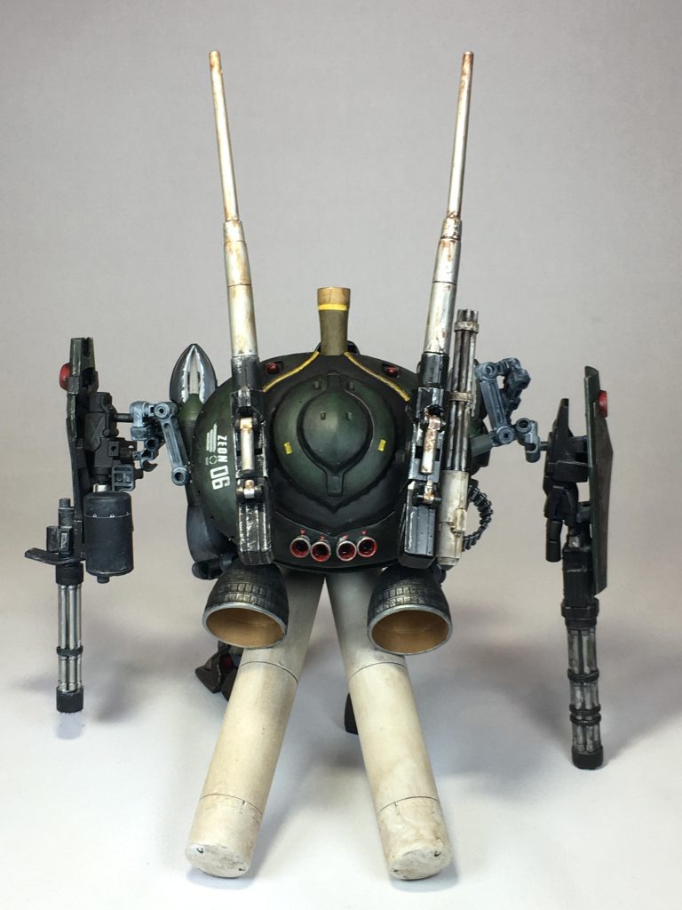 背側ダブルオーライザーを超える脅威の横幅を実現!笑いつもは『引き算』で作るのですが今回は足し算で『盛れるだけ盛る』にも挑戦しました。