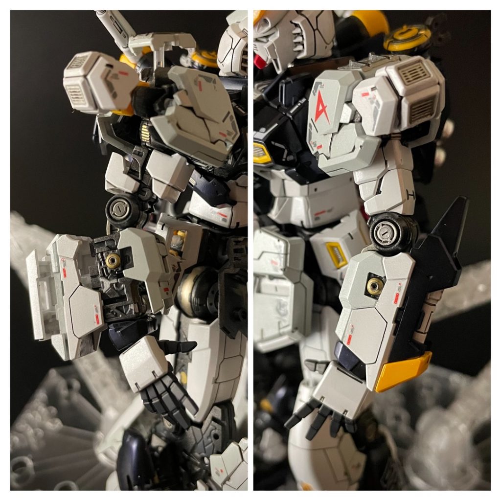 近くで見るとこんな感じになってます。