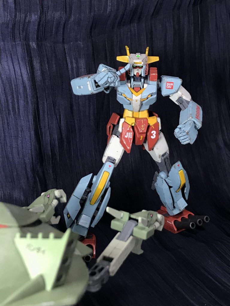 「世の為人の為、モビル獣の野望を打ち砕くモクバガンダム！この艦橋の輝きを恐れぬのならかかってこい！」