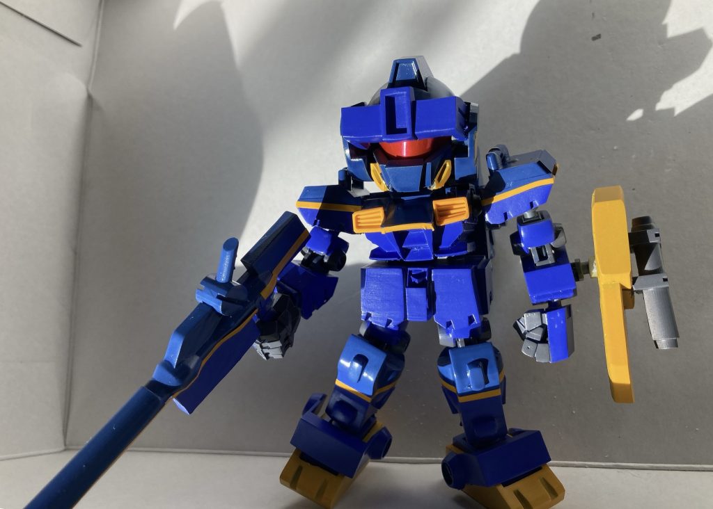 基本塗装を終えたところです。