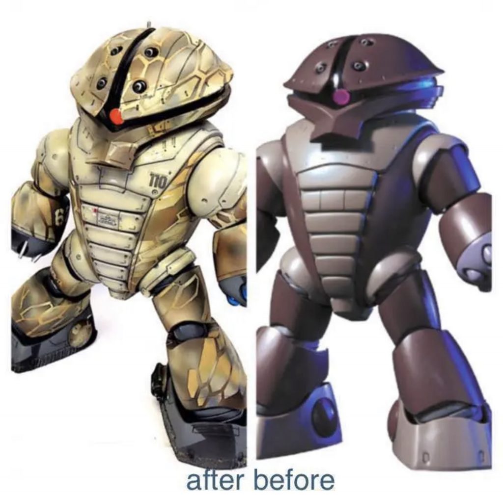 RG風 HGUC MSM-04 アッガイ 1/144–3枚目/制作者:茶家持