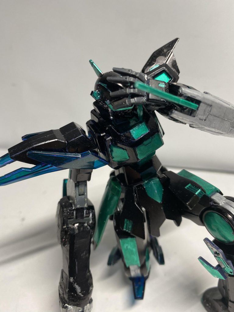 こんなポーズもできます。副作用みたいなやつですね