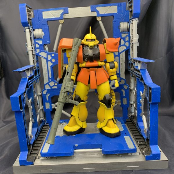 筆塗り　リバイブザク