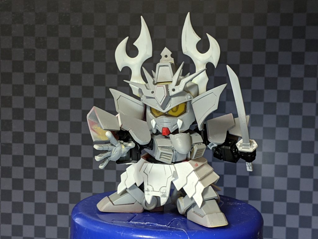 武者頑駄無が素体なので作りやすかったです