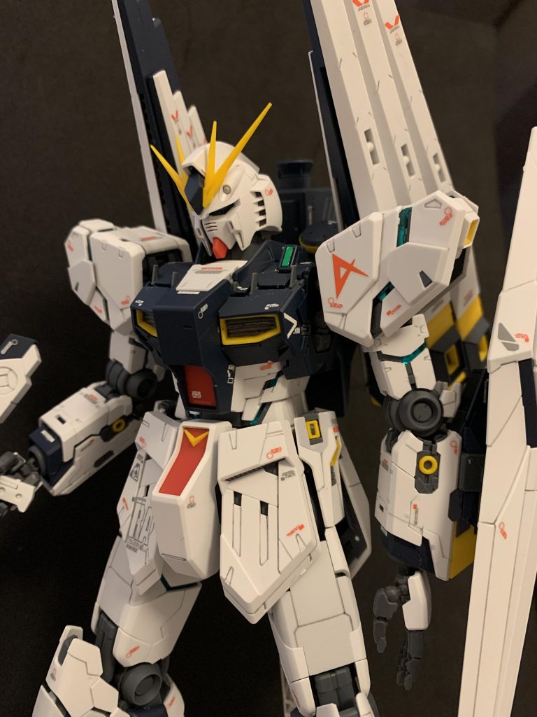MG νガンダム ver.ka 撮影ショット–2枚目/制作者：uni_corn_g