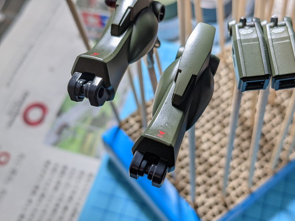 水転写デカール使うの小学生以来。30年以上ぶりで新鮮!