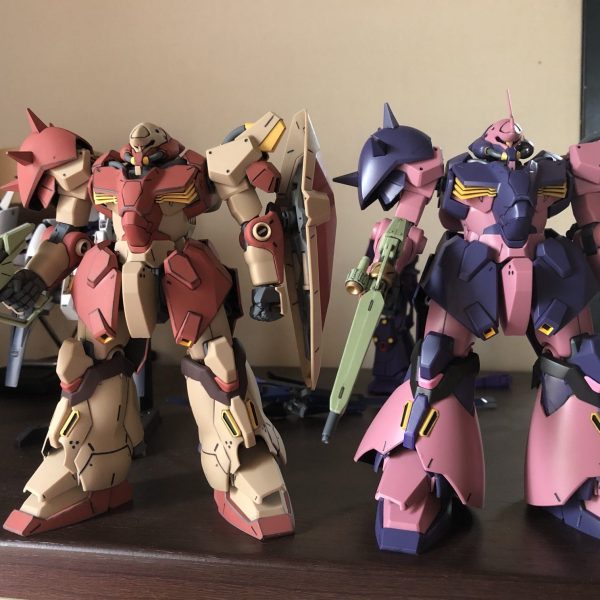 HGUC「メッサー01＆02指揮官型」