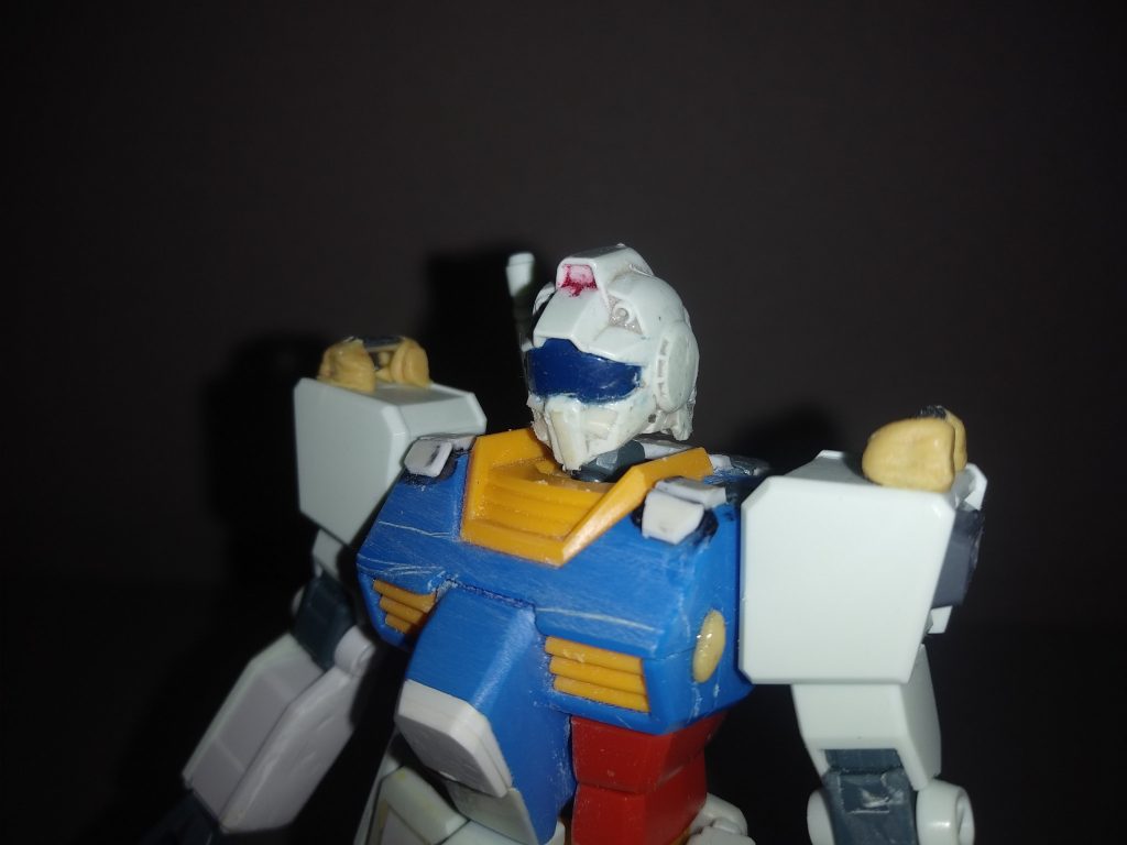 バストショットの作りかけ