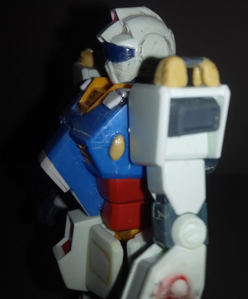 右腕。説明してませんが、肩の隙間？も、ＧＭ/ＧＭ