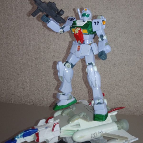 ＲＧＭ-７９GM(スレッガー搭乗機)+コアブースター