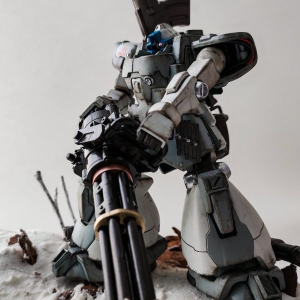 ドム・ポラールin雪原ジオラマ