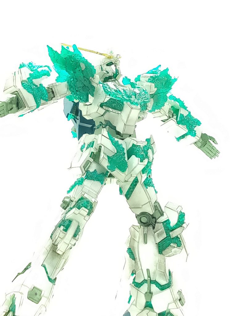 ユニコーンガンダム(光の結晶体)–7枚目/制作者：かえる