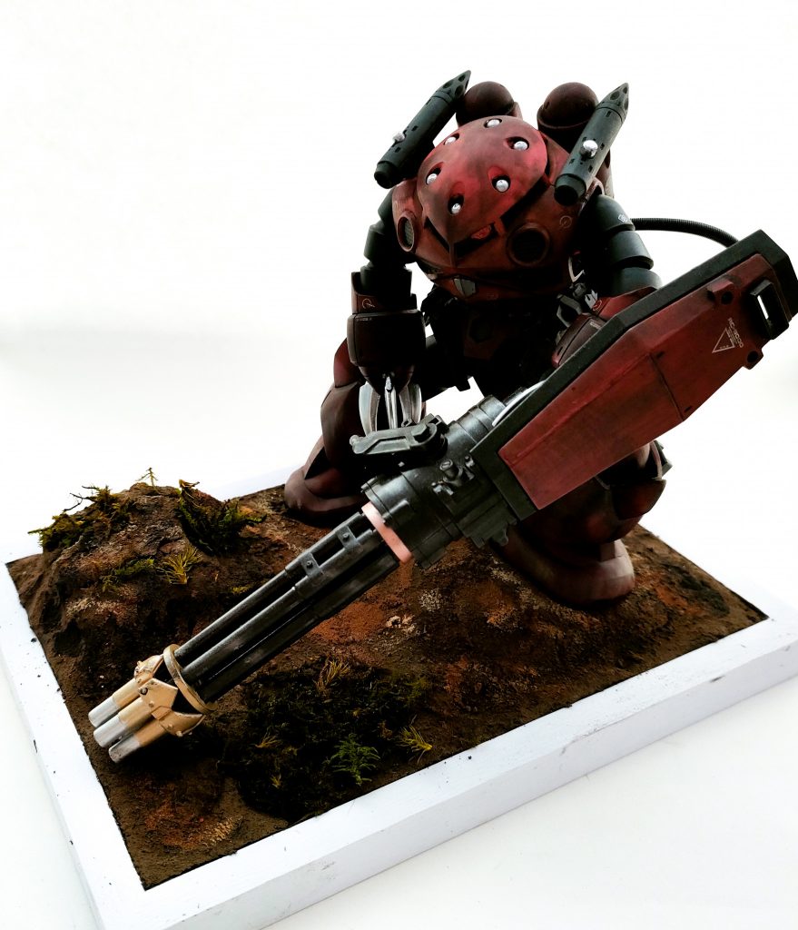 今回も台座を作りました。レジンで水場作ろうかと思ったんですが、思っていた100倍高かったので断念。