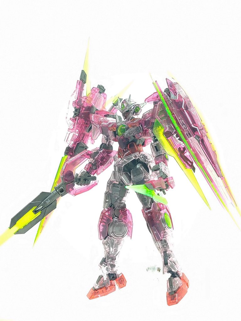 ダブルオークアンタ フルセイバー［トランザムクリア］–3枚目/制作者：かえる