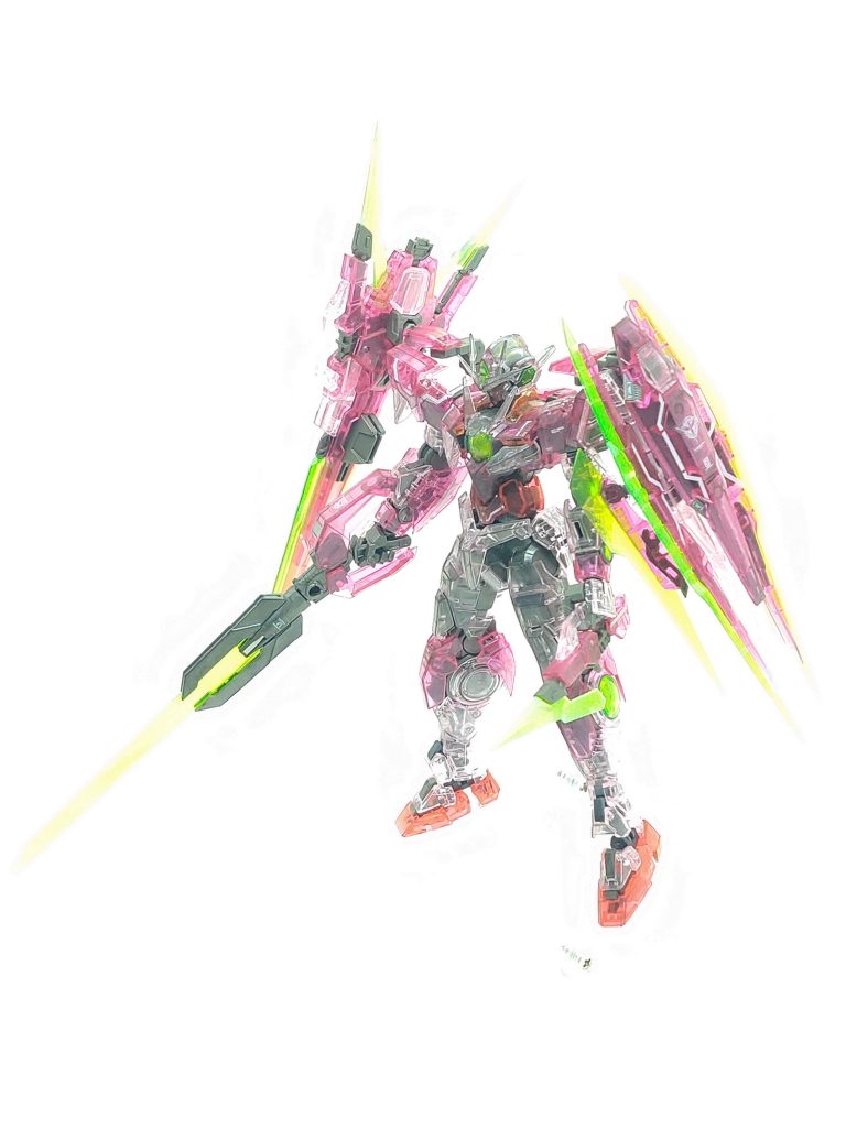 ダブルオークアンタ フルセイバー［トランザムクリア］–4枚目/制作者：かえる