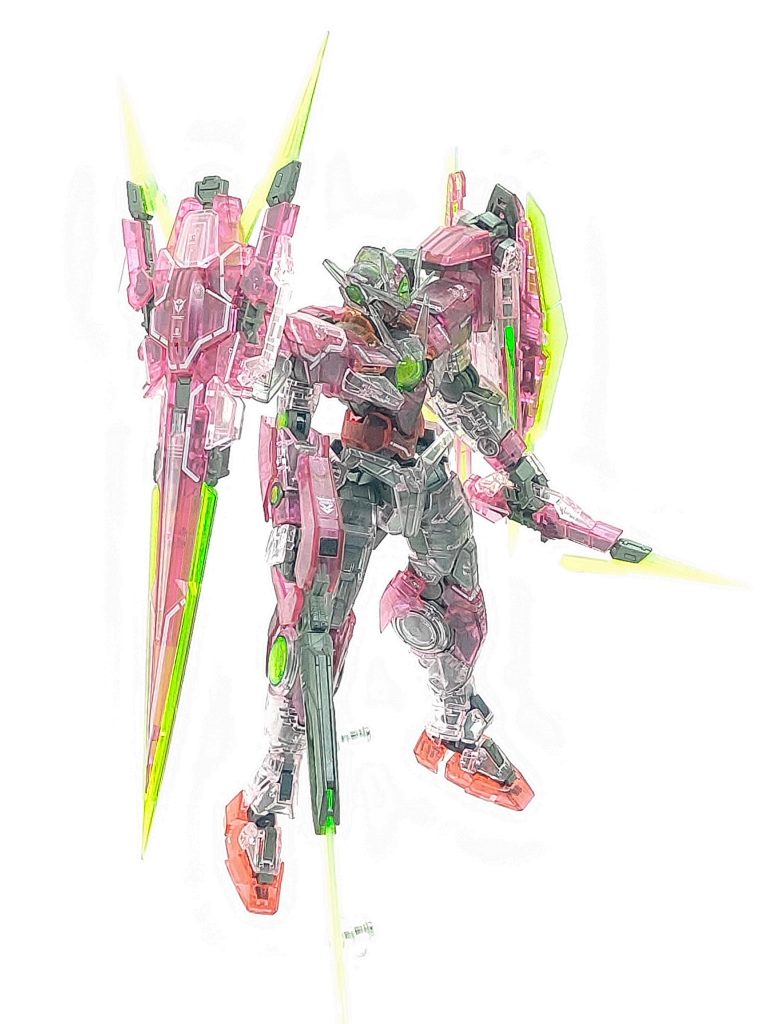 ダブルオークアンタ フルセイバー［トランザムクリア］–6枚目/制作者：かえる