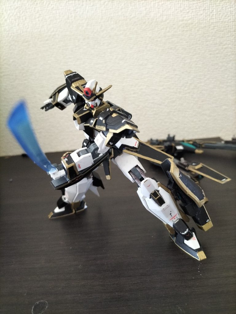 ビームブレードビームサーベルの高出力状態。