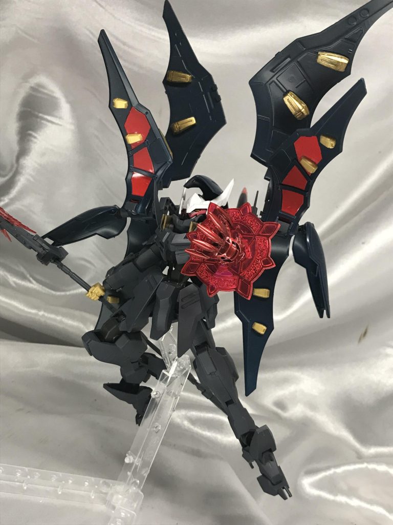 ああ炎エフェクトが欲しい!本当は背中に翼も付ける予定でしたが、手に入りませんでした(;゜□゜)