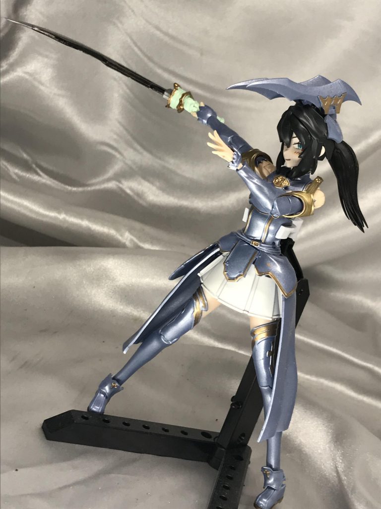 ホントは出せるのがこの子くらいで、実は牙狼のキャラはかなり作ってます。ガンプラ要素が全くなくて乗せられませんです(;゜□゜)