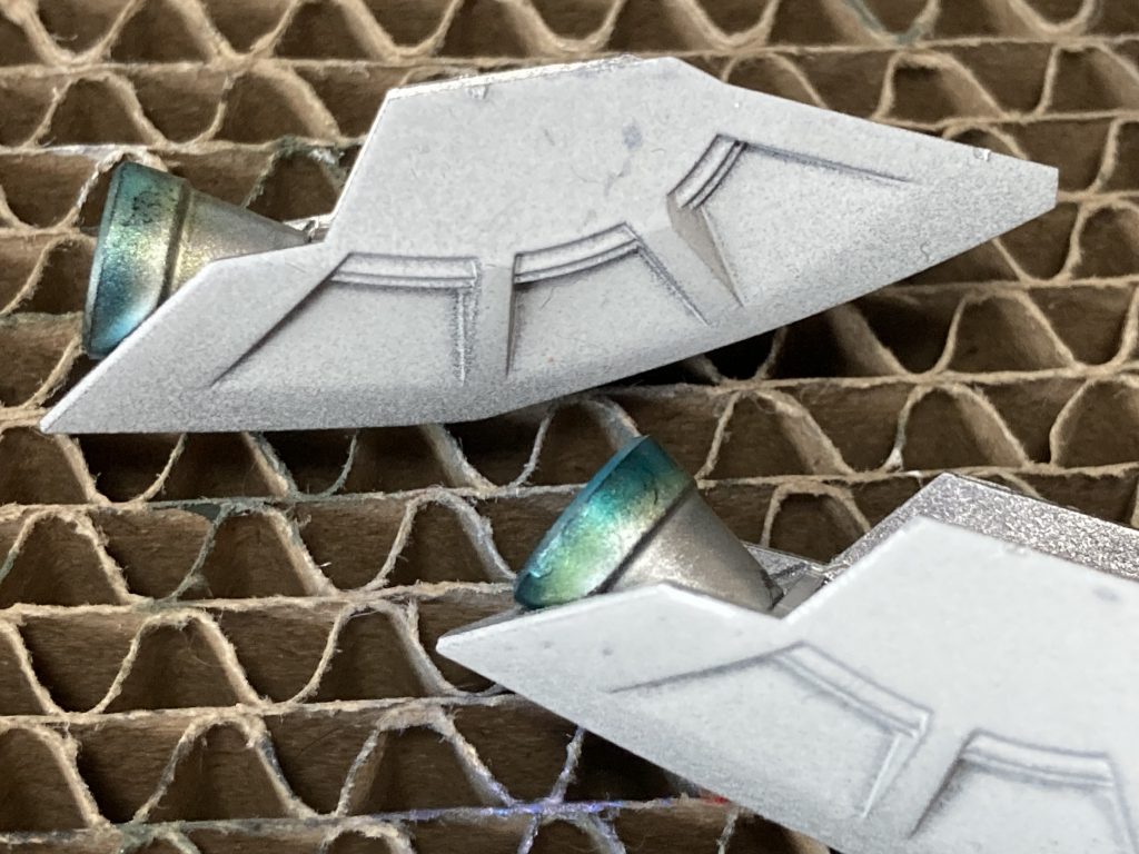 焼け塗装の練習を兼ねて塗ってみました。まだまだ練習がいりますね。