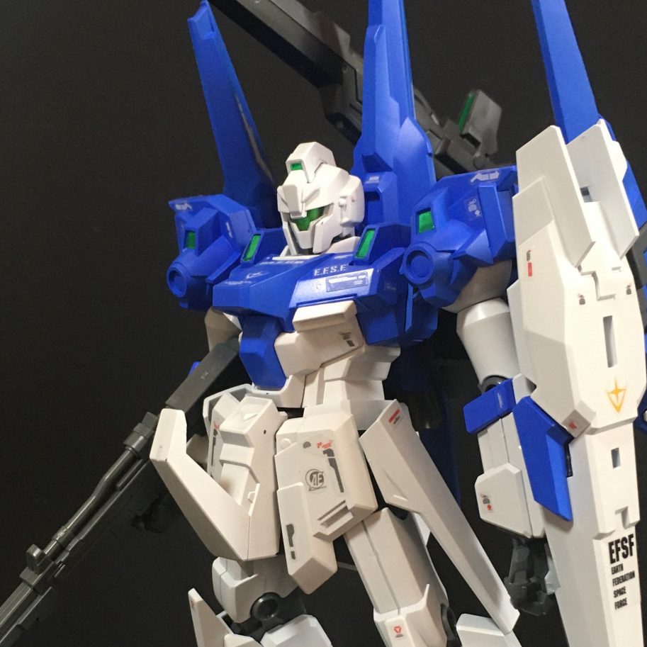 HGリゼル隊長機 センチネルカラー｜ロメオ８さんのガンプラ作品