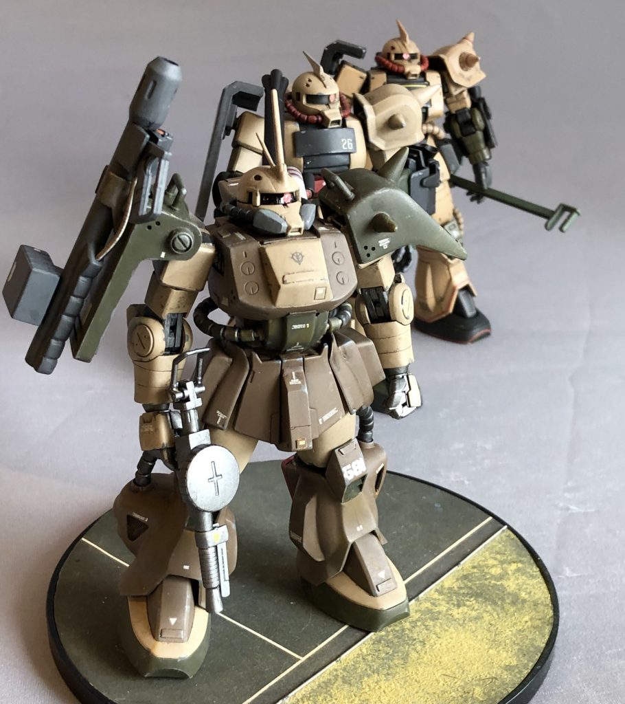 「ジェットストリームアタックをかけるぞ！って一番後ろ！！スコップじゃん！」