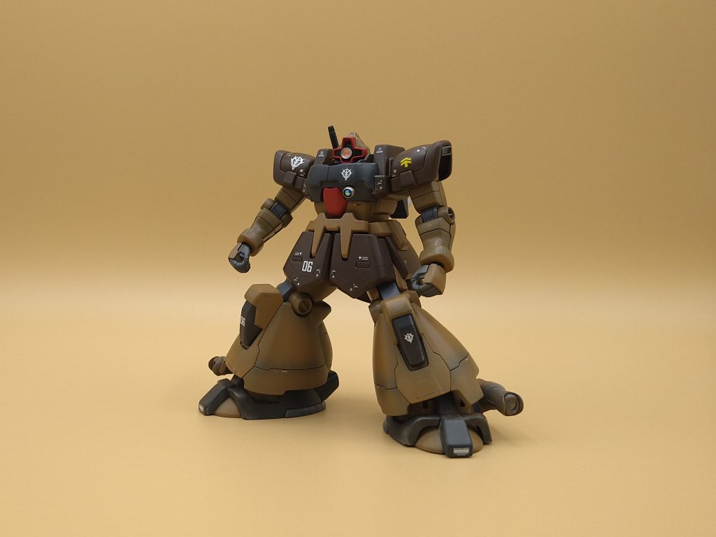 まぁドムに限らずジオン軍の機体はどれもかっこいい！