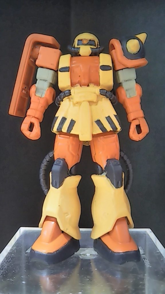 【MS-05 ザクⅠ  (旧ザク) サンダーボルトVer】イメージカラー😅 オレンジ系のMSって…何か良いですよね😁😁😁