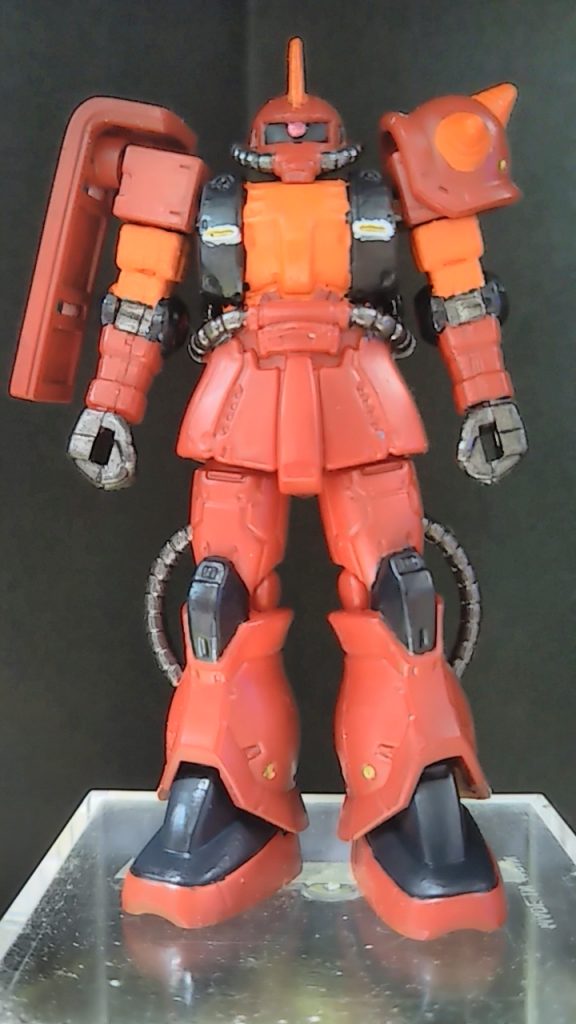 主人公の1人、〈ダリル・ローレンツ〉搭乗機【サイコ・ザク】イメージカラーです😅😅😅