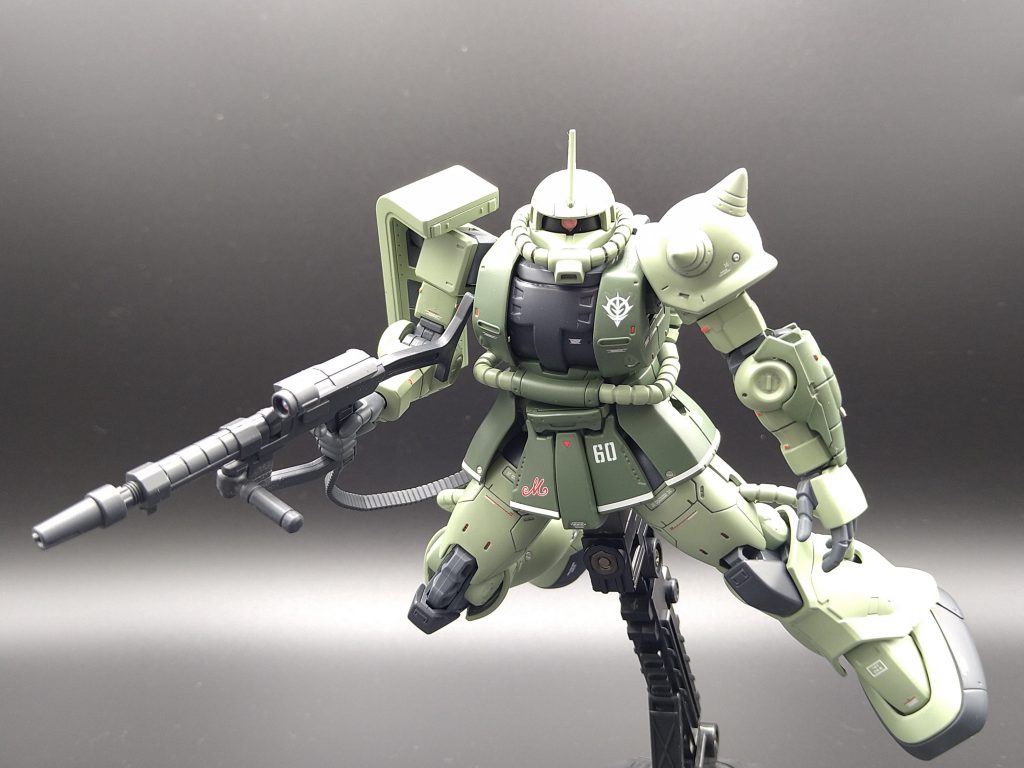 オリジン版のザクは色んなバリエーションがあって好きです。