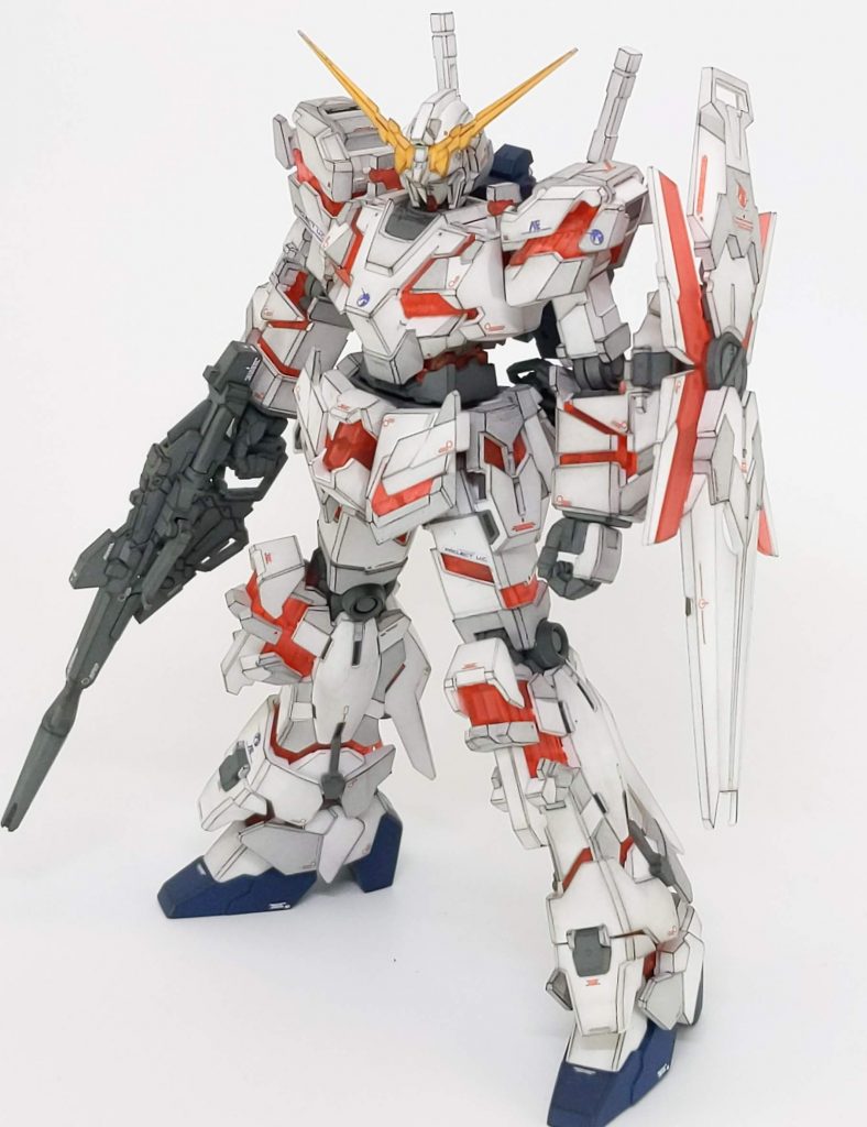 HGUC ユニコーンガンダム(デストロイモード)–2枚目/制作者：tanizou